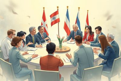 Diplomacy in Practice or How Nations Negotiate
