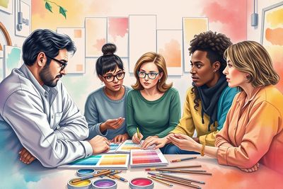 Exploring Color Theory in Visual Storytelling