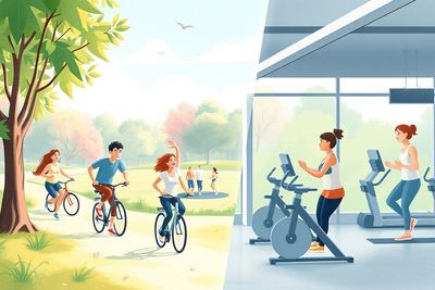 Exploring Outdoor and Indoor Cardio Options