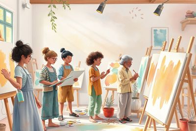 The Science of Color and Texture in Visual Arts